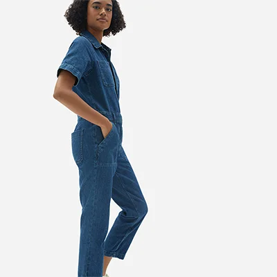 Everlane Super-Soft Summer Jean Coverall Everlane Super-Soft Summer Jean Coverall