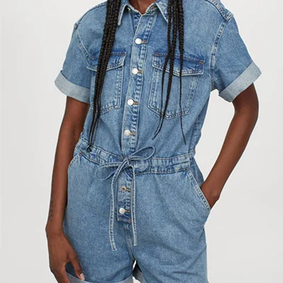 H&M Denim Romper H&M Denim Romper