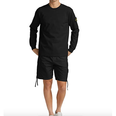 Stone Island Core Long Sleeve Henley Jersey T-Shirt Stone Island Core Long Sleeve Henley Jersey T-Shirt