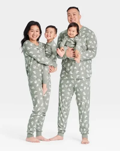 Target Halloween Ghost-Print Matching Family Pajama Collection Target Halloween Ghost-Print Matching Family Pajama Collection