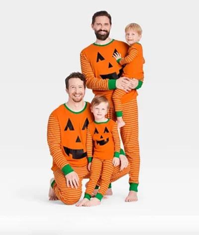 Target Halloween Orange Pumpkin Matching Family Pajama Collection Target Halloween Orange Pumpkin Matching Family Pajama Collection