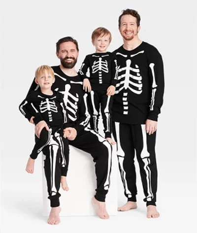 Target Halloween Skeleton Matching Family Pajama Collection Target Halloween Skeleton Matching Family Pajama Collection