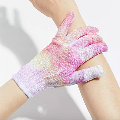 Urban Outfitters Good Vibes Exfoliating Gloves Two-Pack Urban Outfitters Good Vibes Exfoliating Gloves Two-Pack