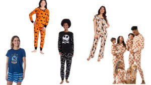 women halloween pj