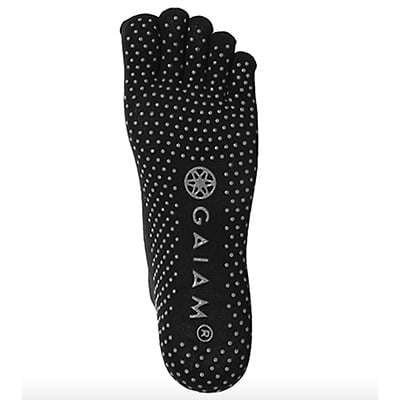 Gaiam No-Slip Yoga Socks