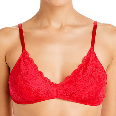 Cosabella Never Say Never Triangle Bra and Brazilian Thong