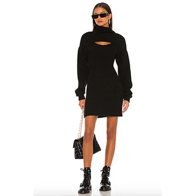 RtA Jady Knit Dress and Shrug Set RtA Jady Knit Dress and Shrug Set