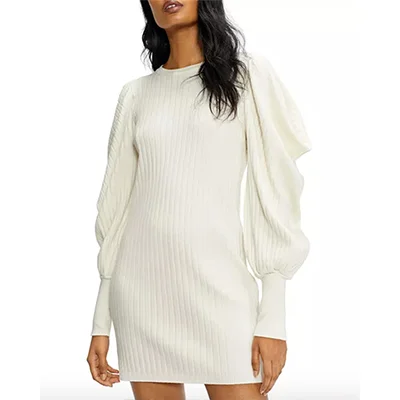 Ted Baker Ruched Sleeve Sweater Dress Ted Baker Ruched Sleeve Sweater Dress