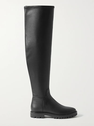 Vince Cabria Stretch-Leather Women's Thigh-High Boots