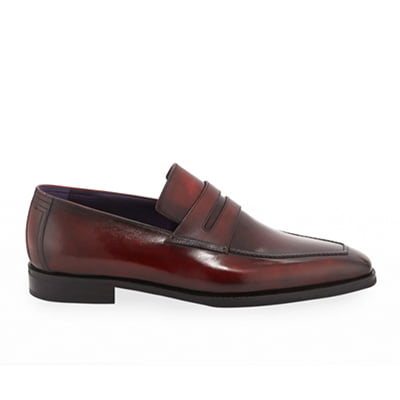 BERLUTI Andy Burnished Leather Loafer