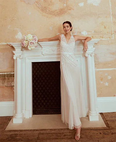 Phase Eight Annalise Beaded Wedding Dress Phase Eight Annalise Beaded Wedding Dress