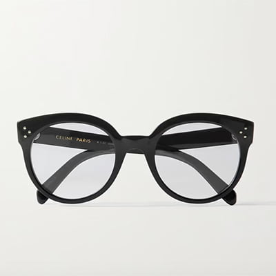 Celine Eyewear Round-Frame Acetate Optical Glasses
