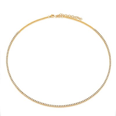 EF Collection Grace Diamond Tennis Necklace