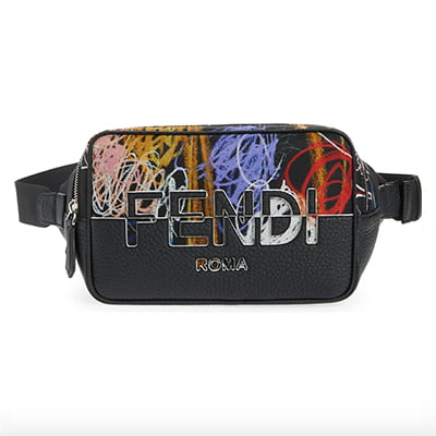 Fendi x Noel Fielding Logo Belt Bag