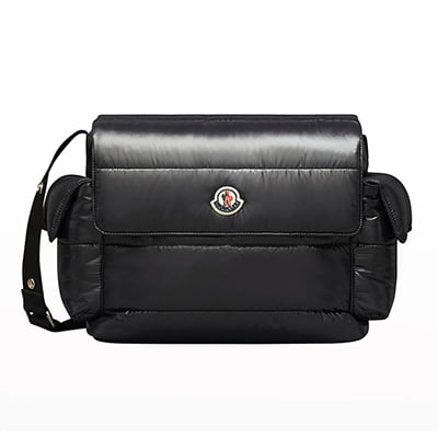 MONCLER Kid's Mommy Tote Bag w/ Changing Pad