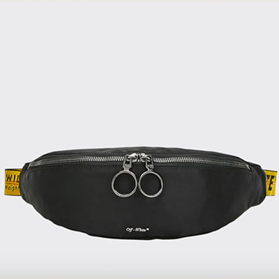 Off-White Web Strap Fanny Pack