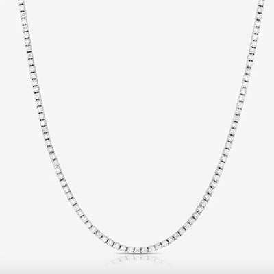 Petite Diamond Tennis Necklace