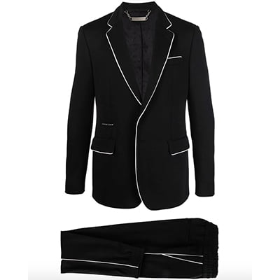 Philipp Plein Single-Breasted Trouser Suit
