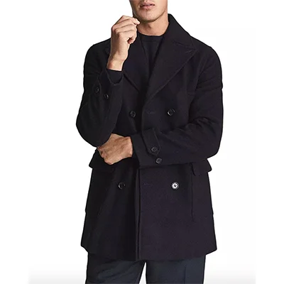 Reiss Cork Wool-Blend Peacoat Reiss Cork Wool-Blend Peacoat