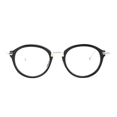 Thom Browne Eyewear Round Frame Glasses Thom Browne Eyewear Round Frame Glasses