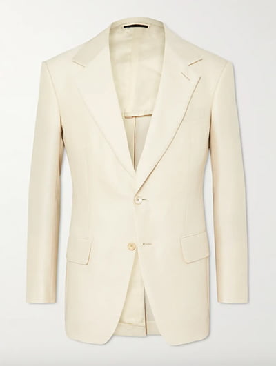 Tom Ford Spencer Wool-Silk Blend Suit Jacket