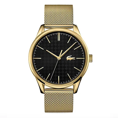 Lacoste Vienna Gold-Plated Steel Watch Lacoste Vienna Gold-Plated Steel Watch