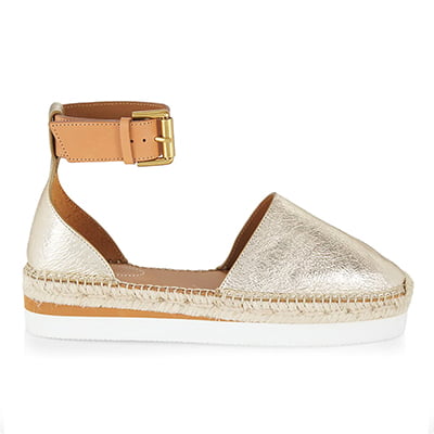 See by Chloe Glyn Leather Espadrilles See by Chloe Glyn Leather Espadrilles