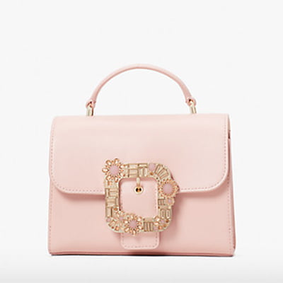 Lovitt Buckled Small Top-Handle Crossbody Bag Lovitt Buckled Small Top-Handle Crossbody Bag