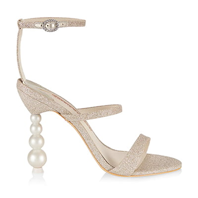 Sophia Webster Rosalind Pearl Glitter Sandals