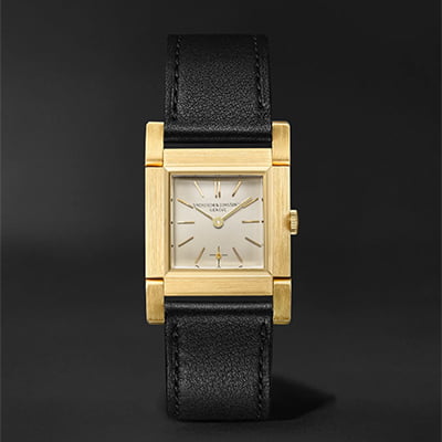 Vacheron Constantin Les Collectionneurs Vintage Gold & Leather Watch