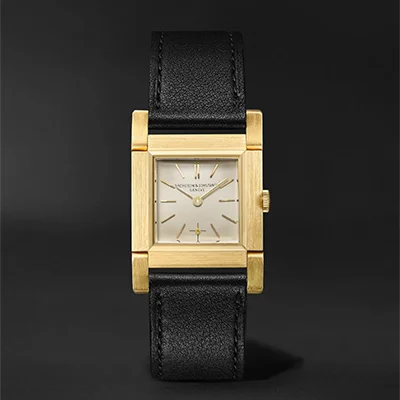 Vacheron Constantin Les Collectionneurs Vintage Gold & Leather Watch Vacheron Constantin Les Collectionneurs Vintage Gold & Leather Watch