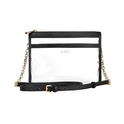 Clear Crossbody With Chain