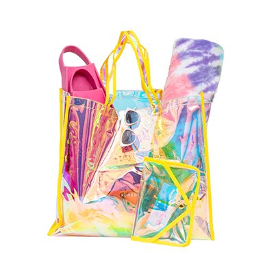 Funboy Irridescent Beach Tote