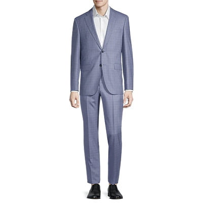 BOSS Jeckson 2-Piece Blue Wool Suit1