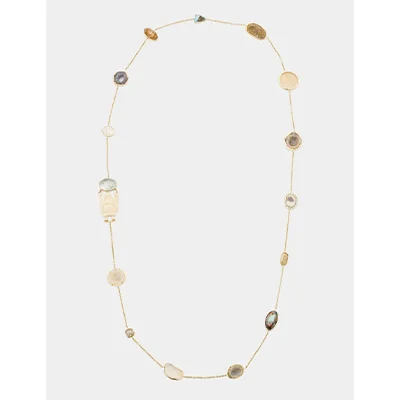 Kimberly McDonald 18K White Gold Happy Buddha Gracie Chain2 Kimberly McDonald 18K White Gold Happy Buddha Gracie Chain2