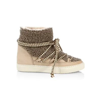 Inuikii Curly Shearling Sneaker Boots Inuikii Curly Shearling Sneaker Boots