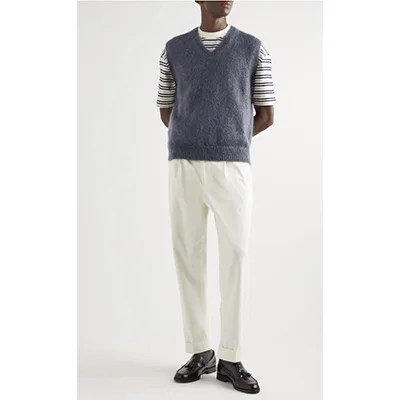 Massimo Alba Mohair and Silk-Blend Sweater Vest Massimo Alba Mohair and Silk-Blend Sweater Vest
