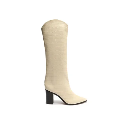 Schutz Maryana Pointed-Toe Knee-High Boots Schutz Maryana Pointed-Toe Knee-High Boots