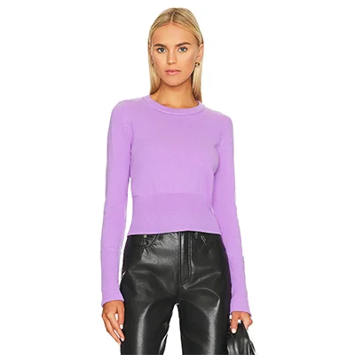 Autumn Cashmere Cropped Sweater Autumn Cashmere Cropped Sweater