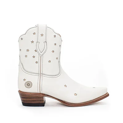 Ranch Road Boots Presidio Short White Boots Ranch Road Boots Presidio Short White Boots