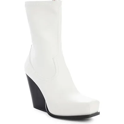 Stella McCartney Cowboy Faux-Leather Booties Stella McCartney Cowboy Faux-Leather Booties