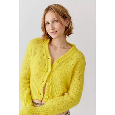 TheOpen Product Cropped Cardigan TheOpen Product Cropped Cardigan