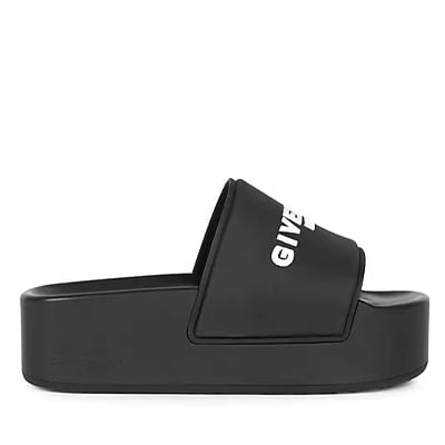 Givenchy Logo Platform Slides Givenchy Logo Platform Slides