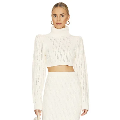 LPA Laraine Cable Turtleneck Sweater