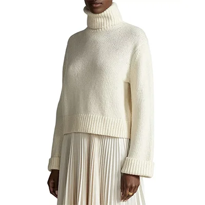 Polo Ralph Lauren Wool and Cashmere Turtleneck Sweater