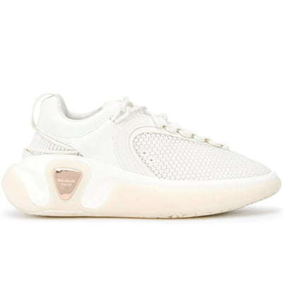 Balmain Sneaker B Runner-Rubberized Calf & Mesh Balmain Sneaker B Runner-Rubberized Calf & Mesh