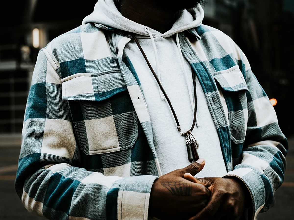 mens flannel jacket