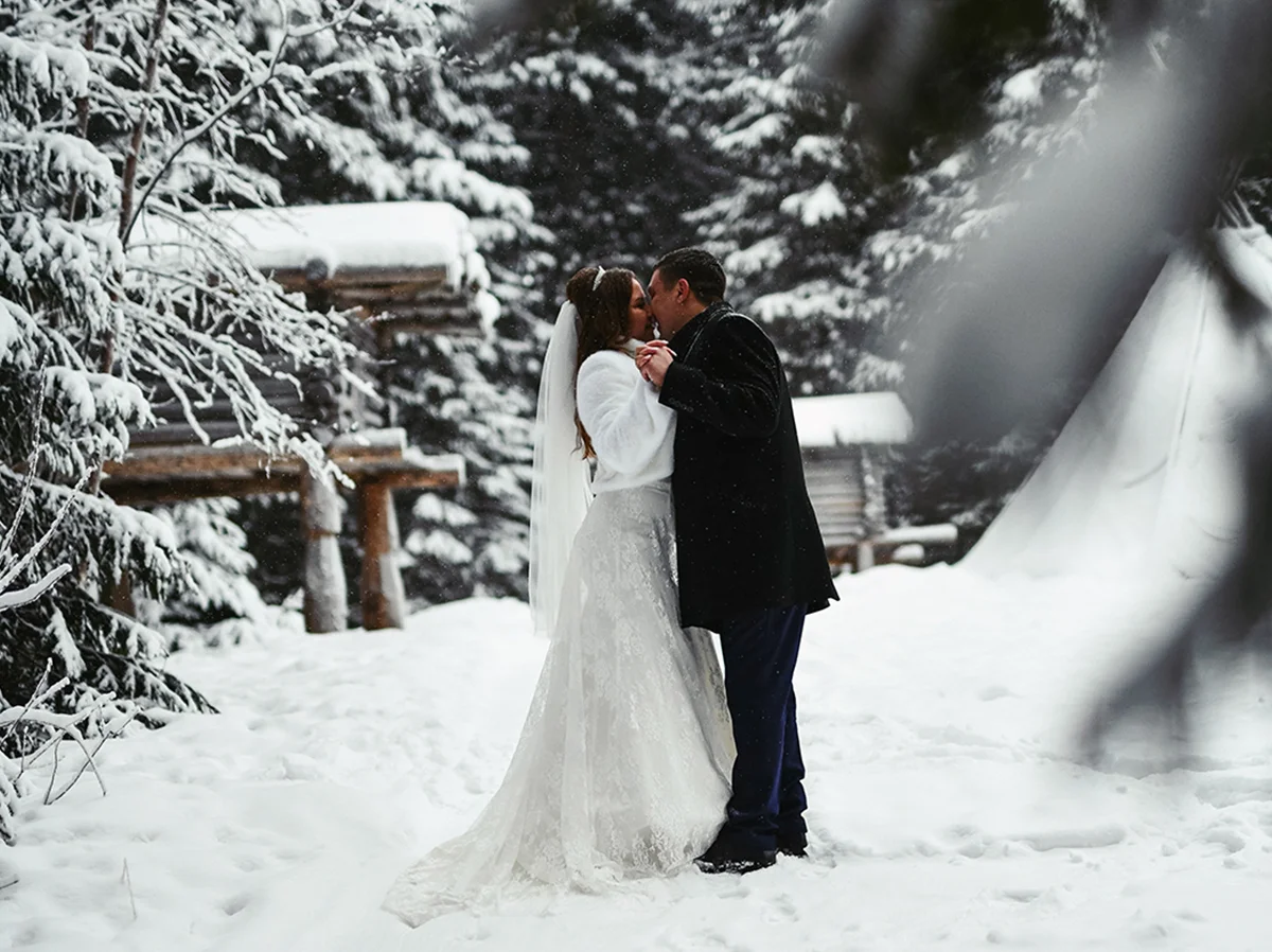 winter wedding dress